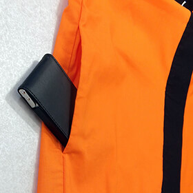 右脇サイドポケット